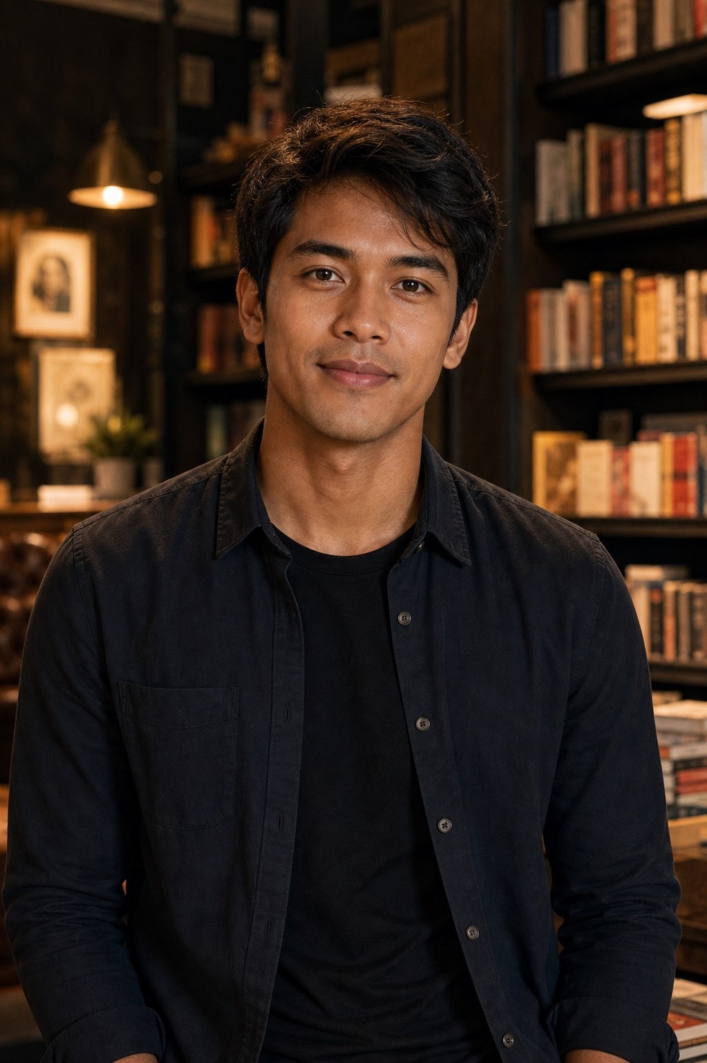 Rafael, 27, AI boyfriend from Philippines — Bookstore clerk